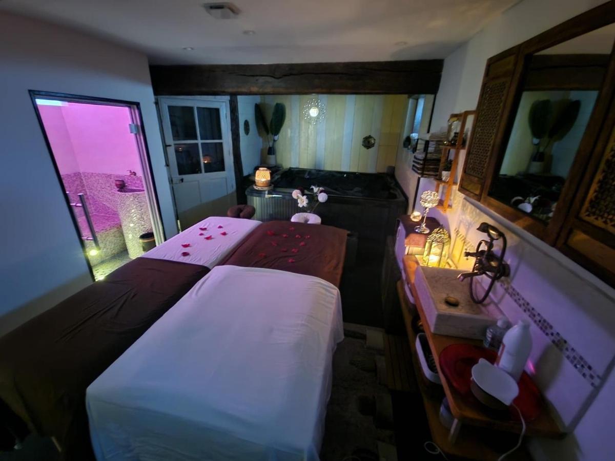Gite Du Moulin De Barutel Mamers,Avec Spa Et Hammam Sur Reservation Payant 外观 照片